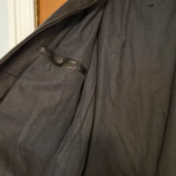 Calvin Klein Leather Jacket Mens XXL - Picture 7 of 8